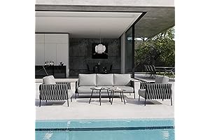 Life Chatter 5-Piece Patio Sofa Set: Elevate Your Outdoor Oasis