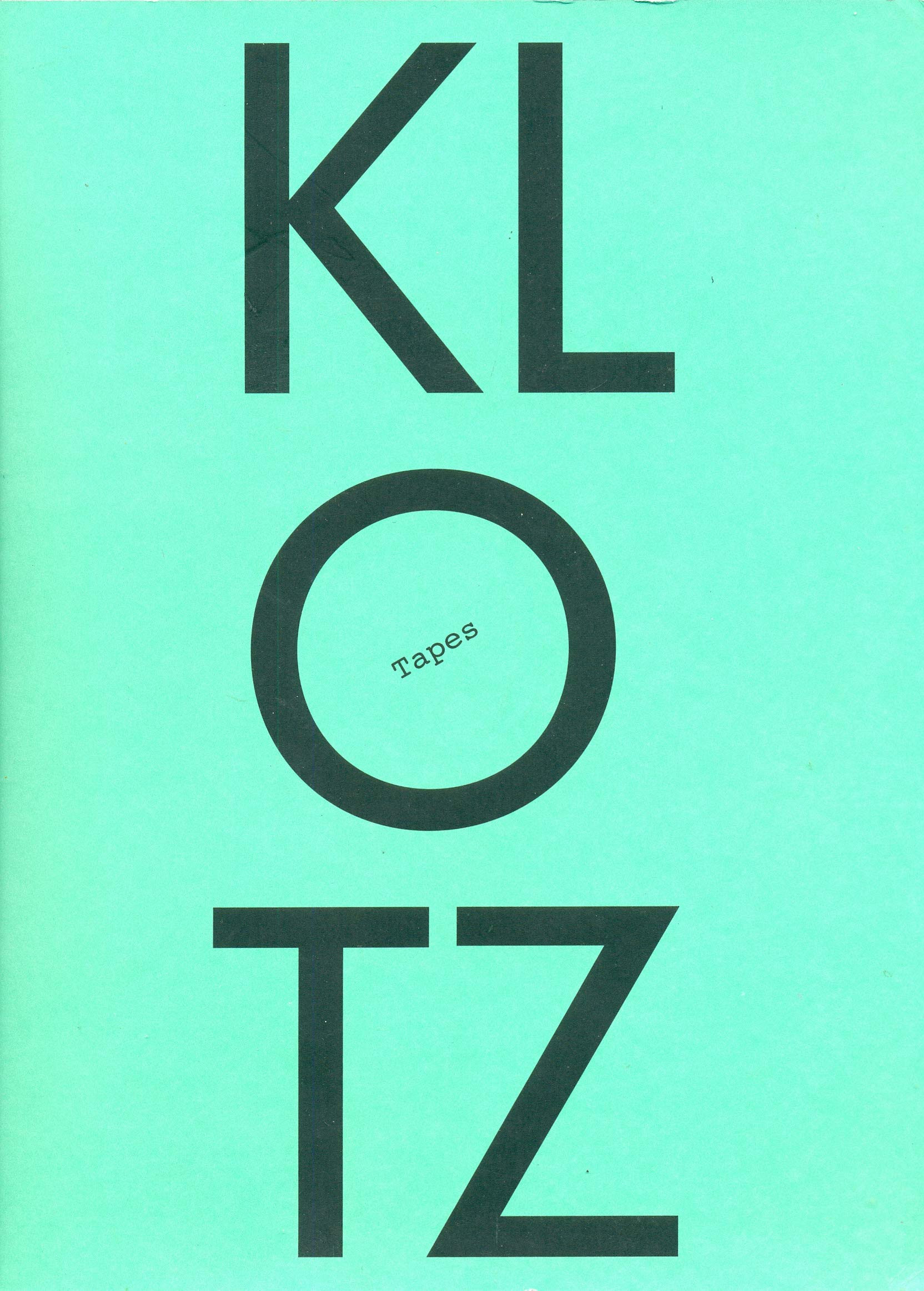Arch+ 26 - the Klotz Tapes
