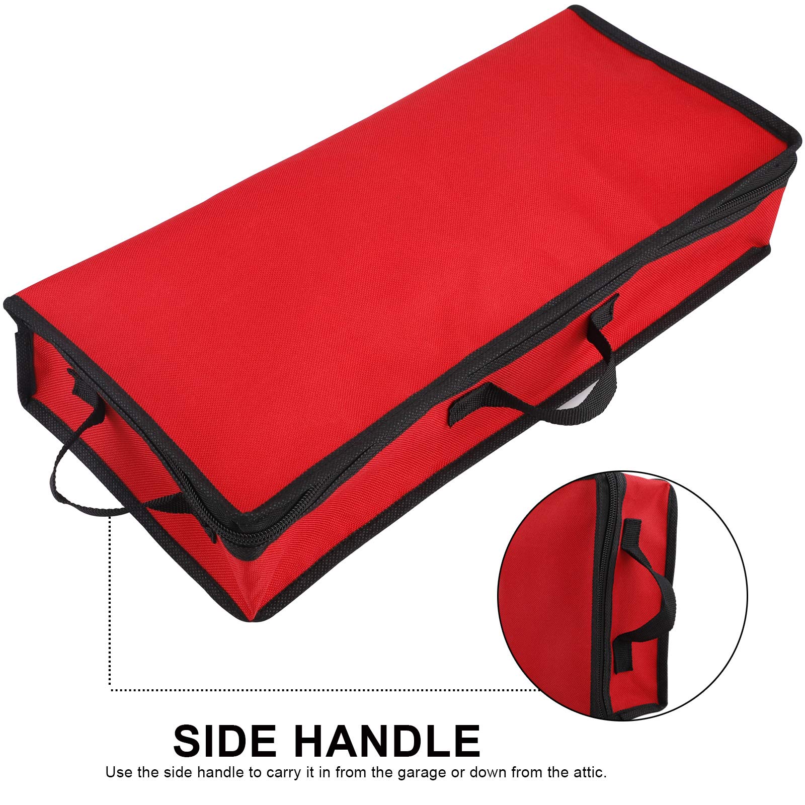 CKB LTD Sac De Rangement Pour Papier D'emballage Cadeau Pour Noël, Anniversaire, Rouleaux, Rubans, étiquettes, Décorations De Noël – Noir 82 X 31 X 13 Cm