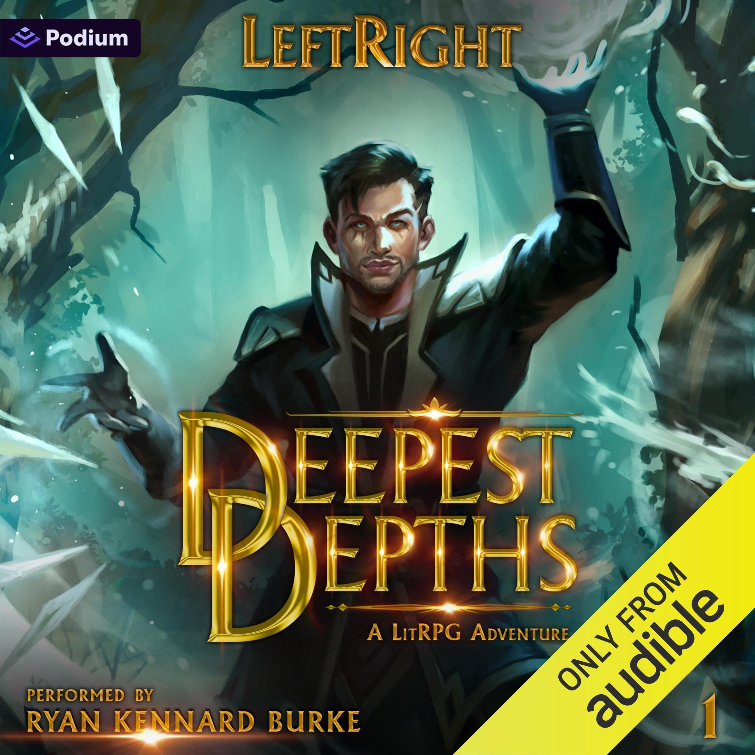 Cover art for Deepest Depths: Volume 1: A LitRPG Adventure