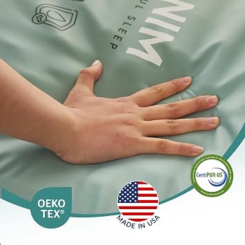 Twin XL Alternating Pressure Mattress for Adjustable Bed Base - Waterproof Extra Long Twin Mattress 6 inch, Memory Foam XL Twin Mattres in a Box for Home Care Use