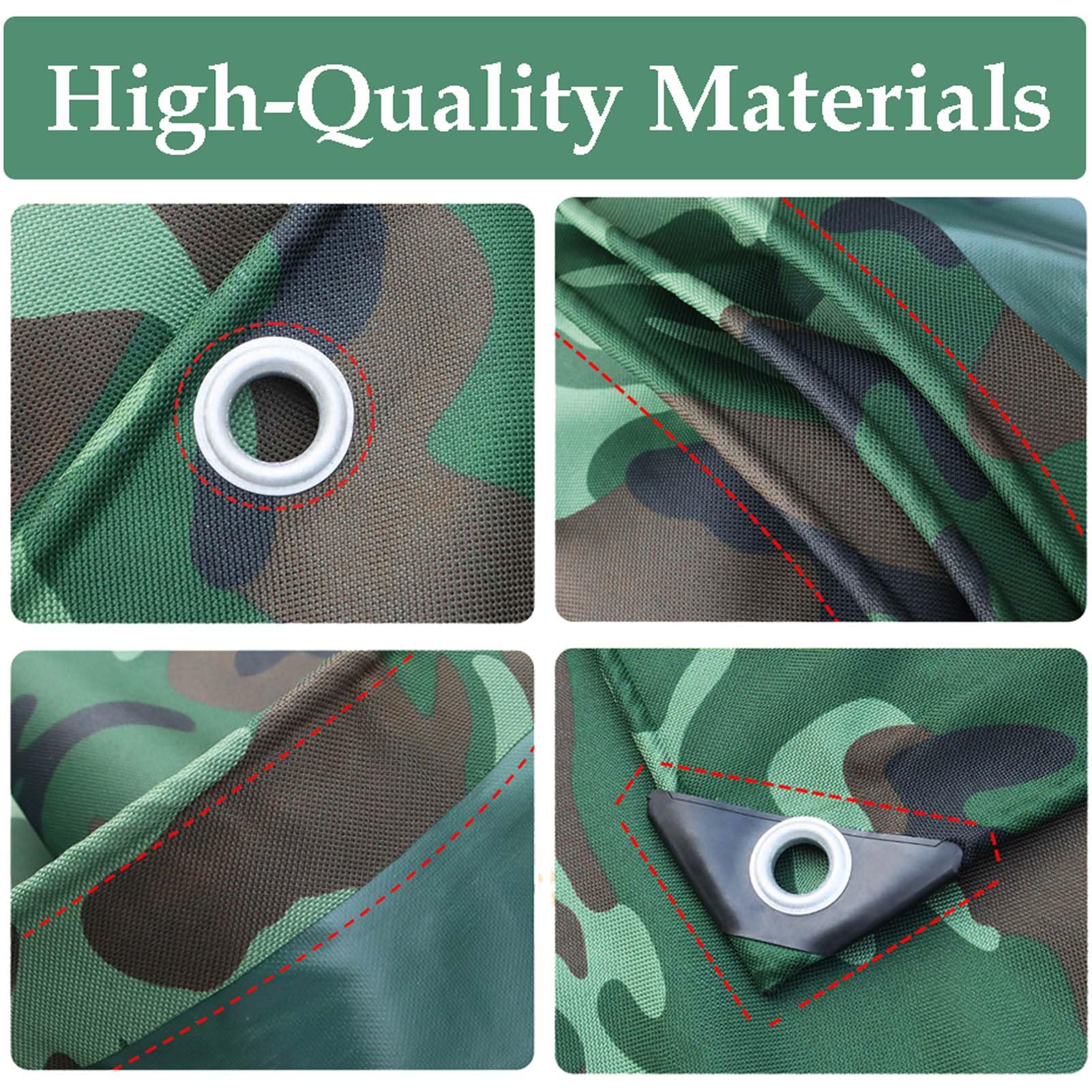 Amazon.com: Heavy Duty Waterproof Canvas Tarp 3x3 Feet