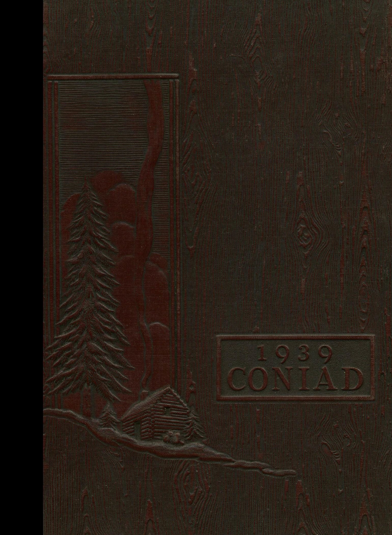 (Reprint) 1939 Yearbook: Cony High School, Augusta, Maine