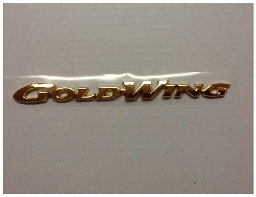 Amazon.com: Honda Goldwing 1500 Rear Trunk Emblem Genuine