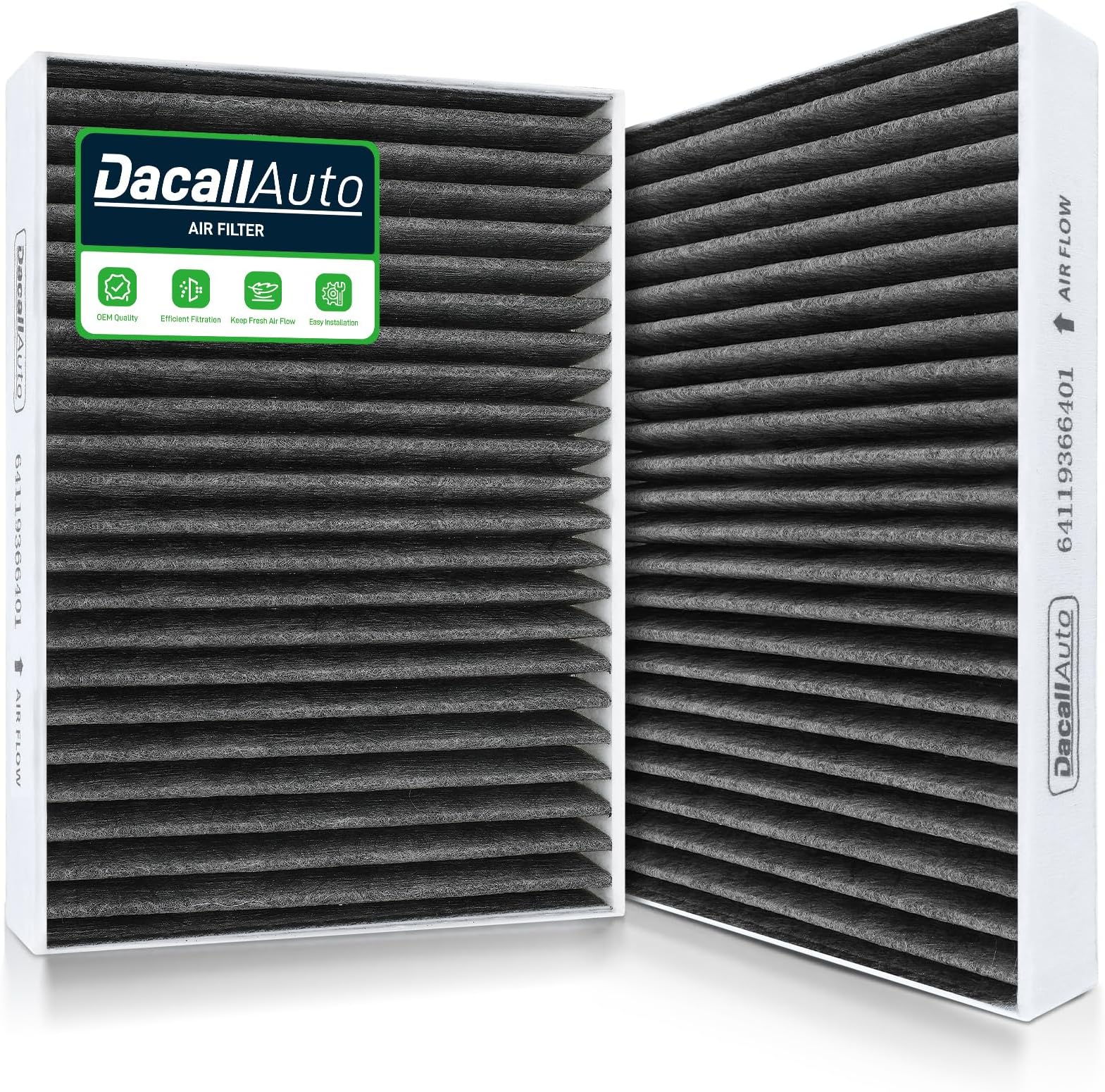Amazon.com: 2pcs Cabin Air Filter Set for BMW 530i, 530i xDrive, X5, X6 ...