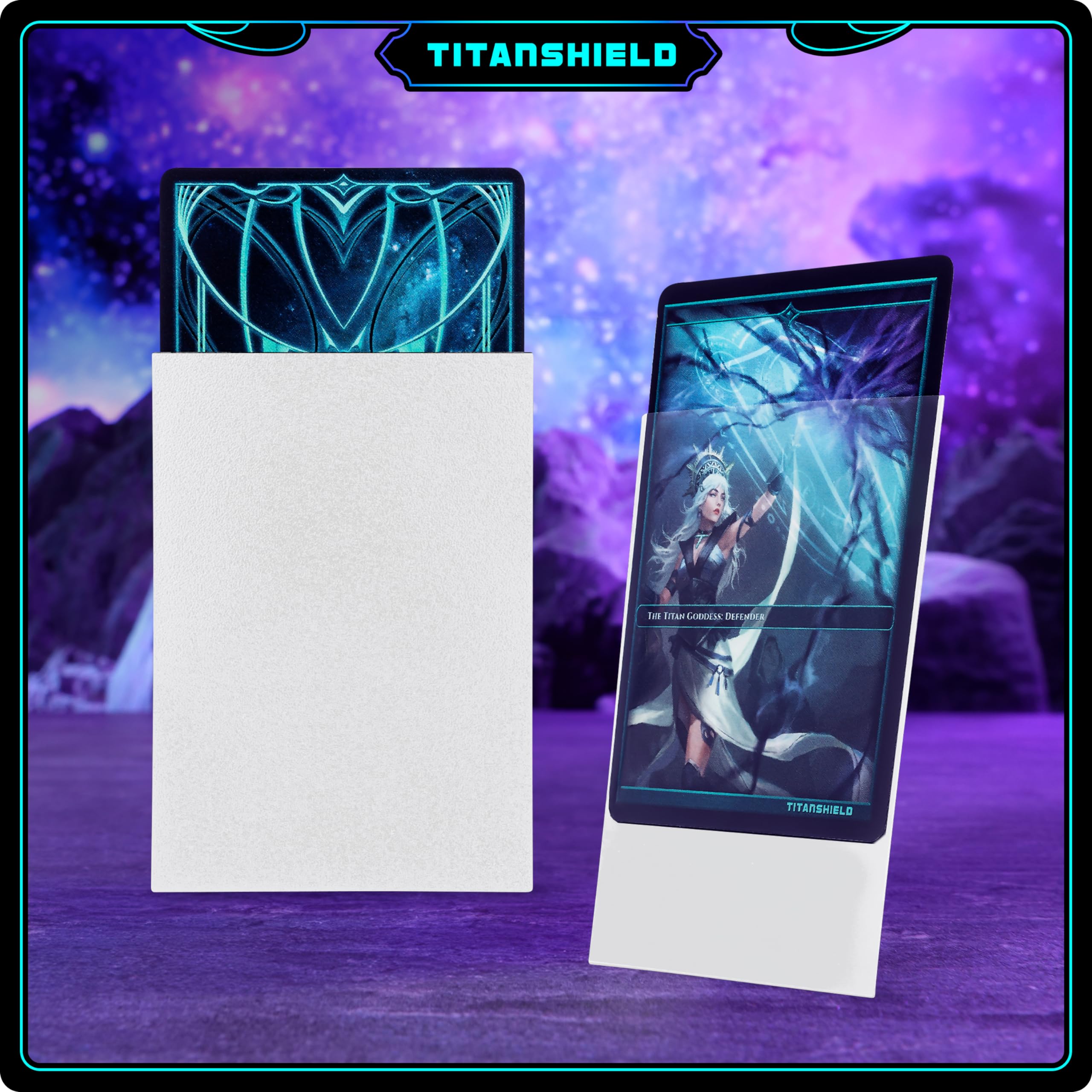TitanShield, White, Standard | 66x91mm - Image 2