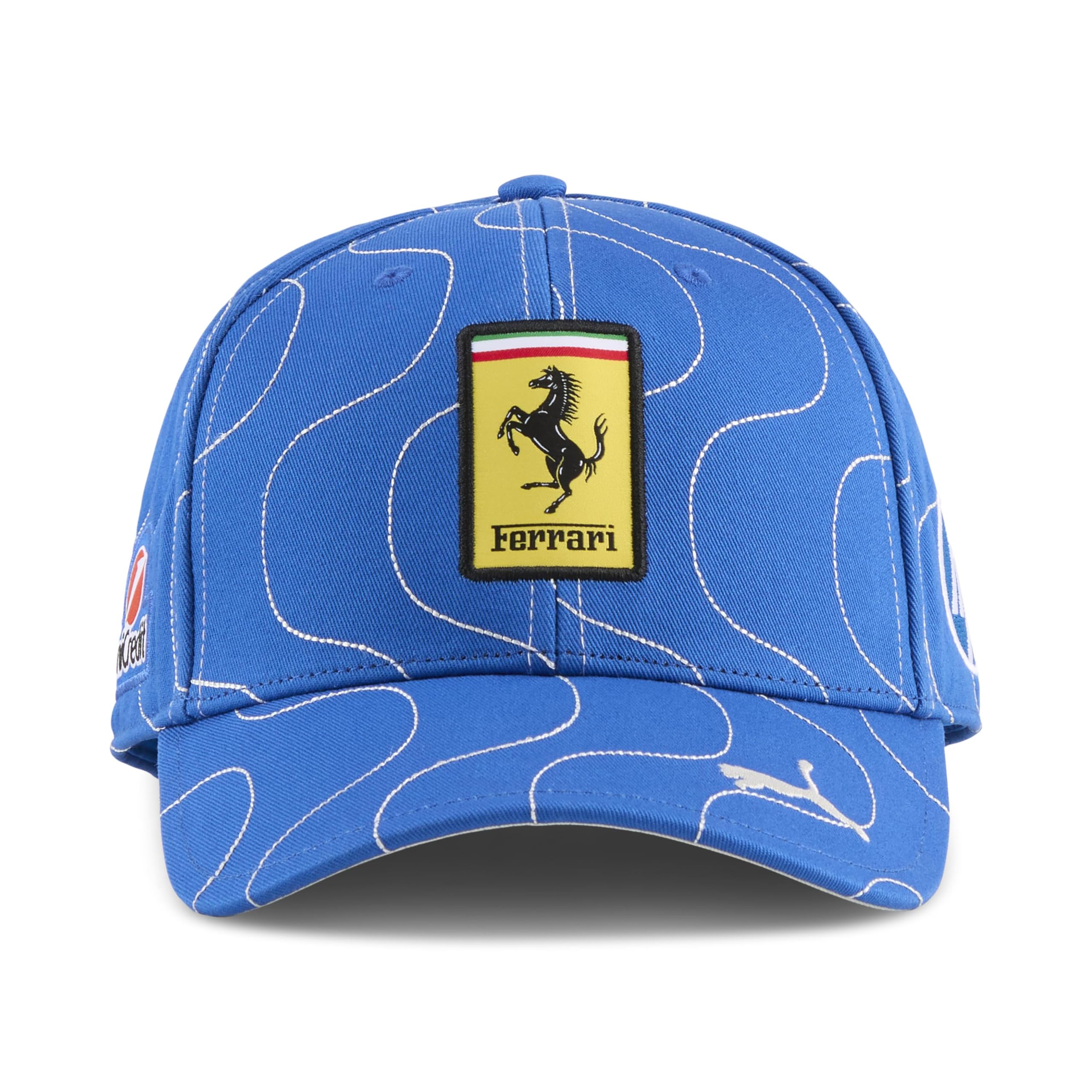 PUMA Scuderia Ferrari Monza 2025 Special Edition Czapka - Niebieski - Jeden Rozmiar