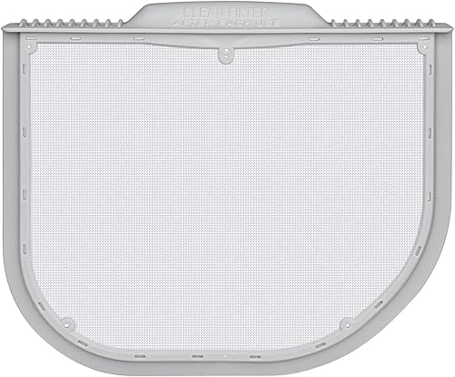 5231EL1001C - Filtro de pelusa de repuesto para secadoras LG y Kenmore, trampa de pantalla de pelusa para secadora ultra duradera, compatible con
