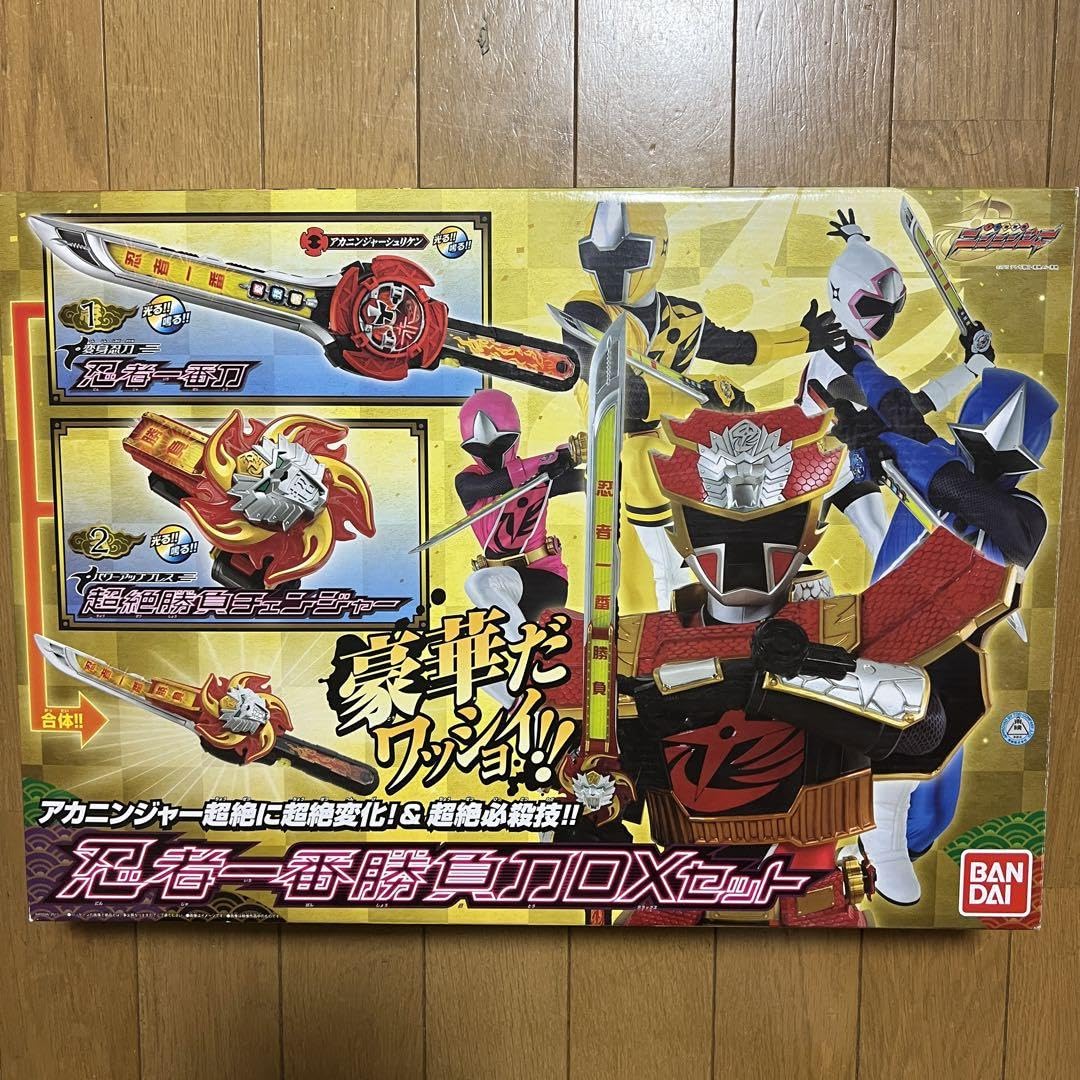 ニンニンジャー　複数セット Amazon.co.jp: 忍者一番勝負刀DXセット アカニンジャー超絶 ニンニン
