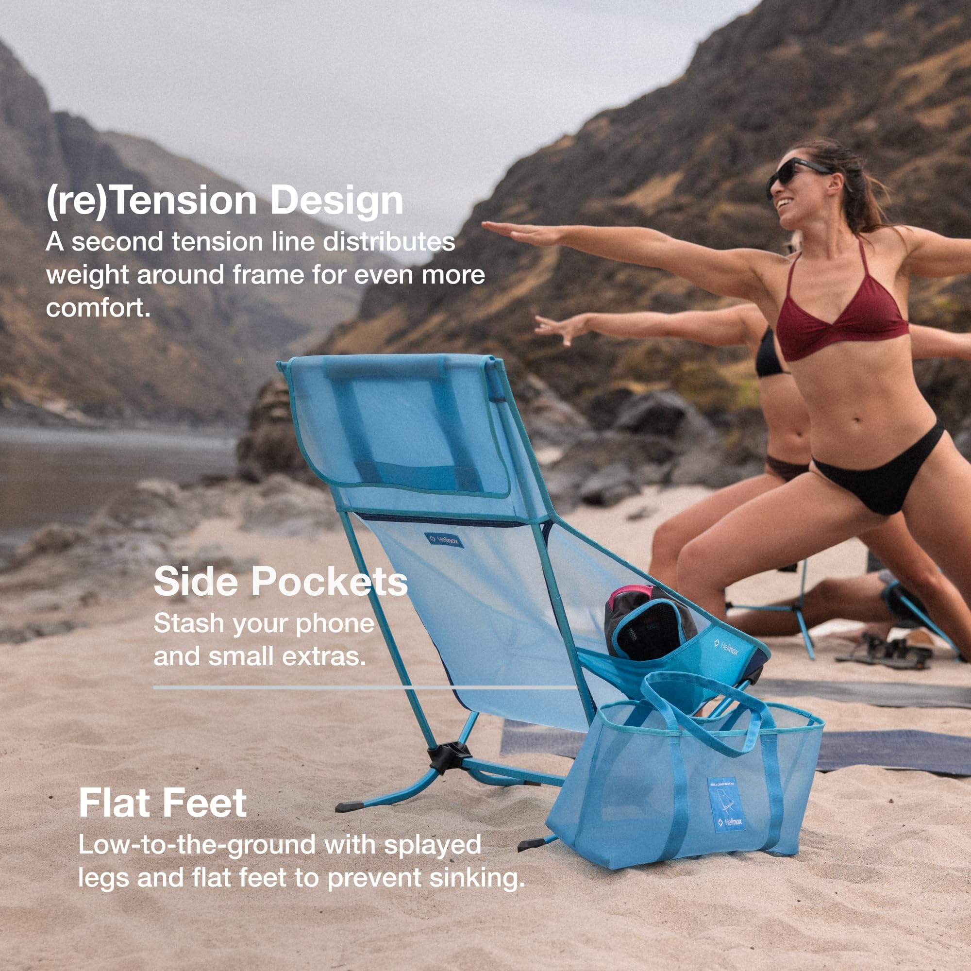 極美品 Helinox WDS WIND AND SEA Chair Mini Amazon.com: Helinox Beach Chair (re), Packable Outdoor Furniture