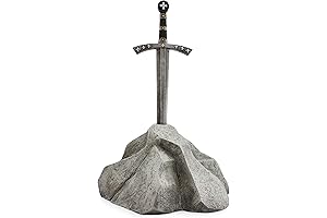 17 Inch Excalibur Stone Sword Garden Statue