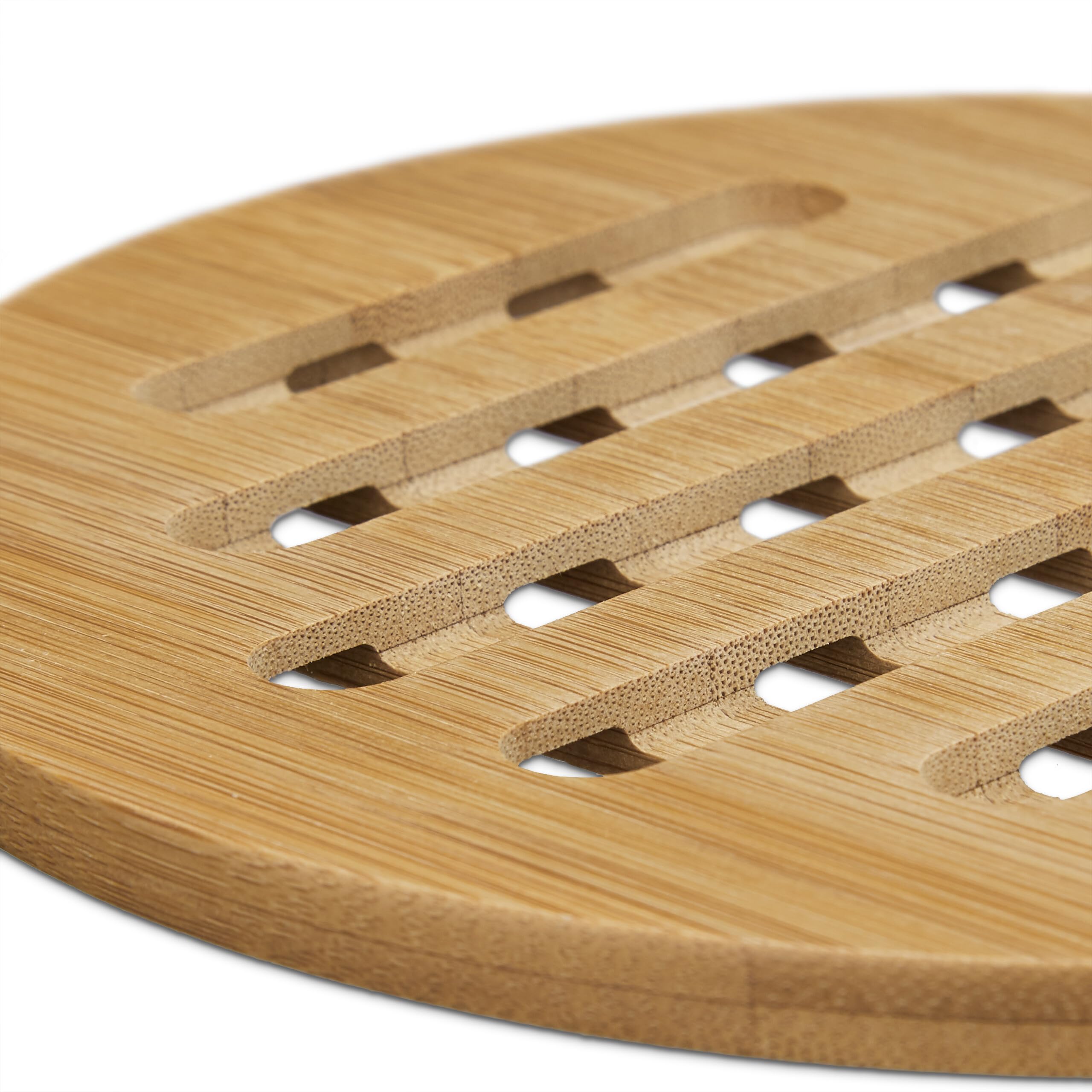 Sottopentola in legno di bamboo 18 cm