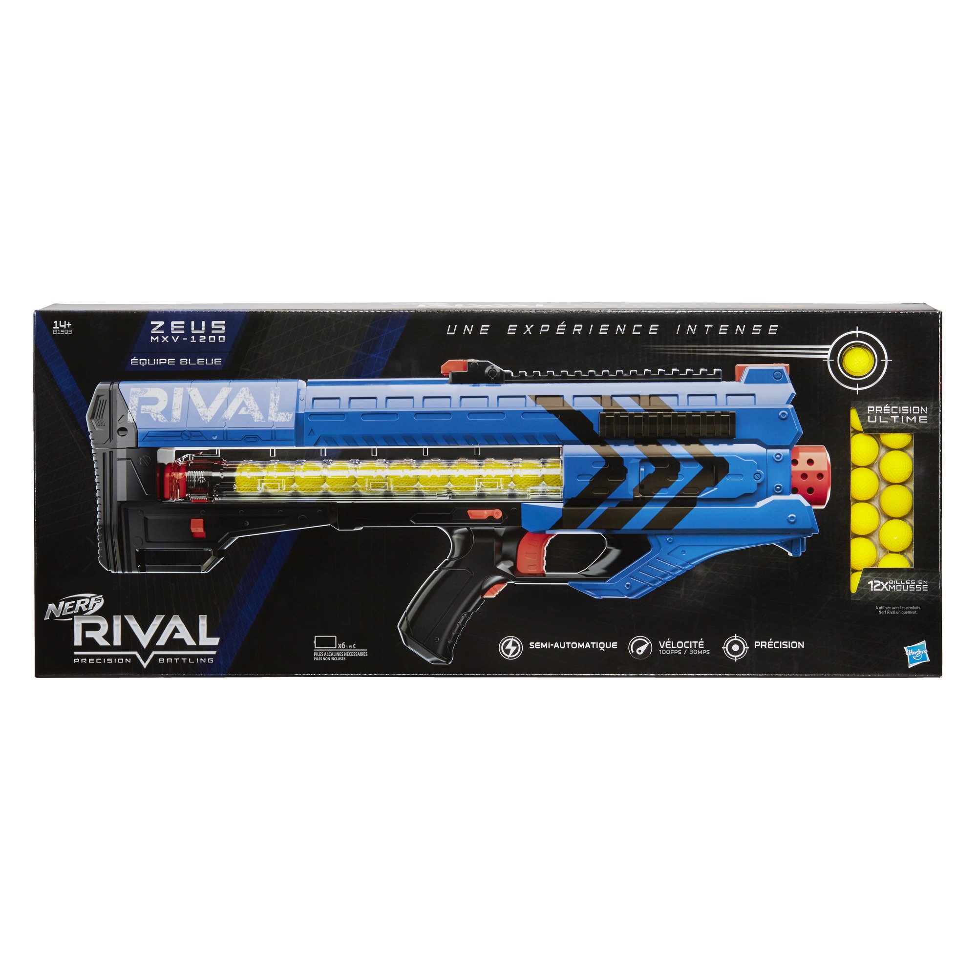 Nerf- Juegos de Disparos - Rival Zeus MXV (Hasbro B1593)