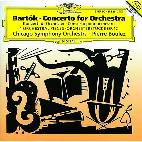 Bartók Concerto for Orchestra; Orchestral Pieces, Op. 12 by Chicago