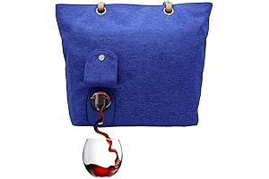 PortoVino Canvas Tote Bag: Conceal Liquor Discreetly