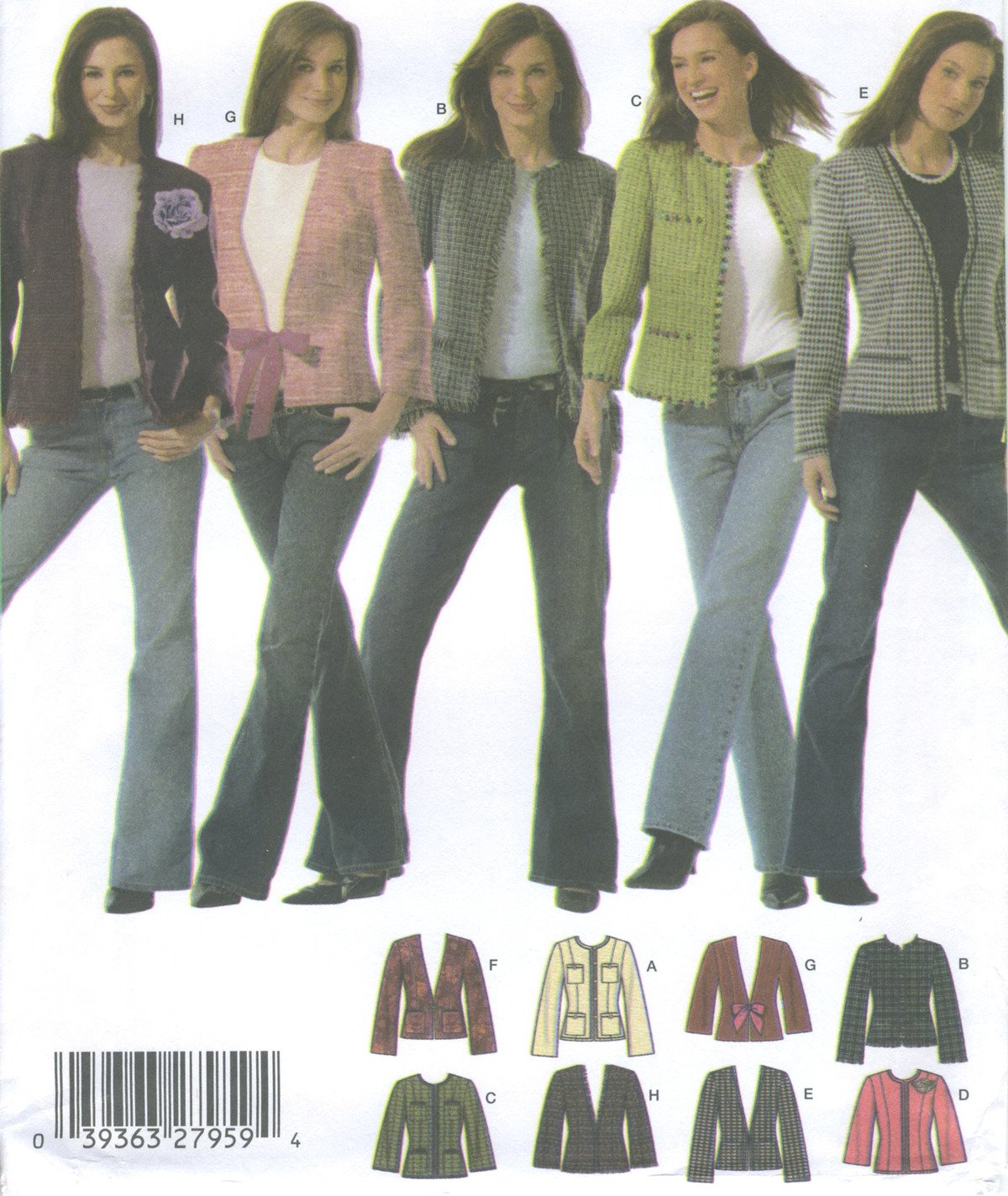 Fitted Denim Jacket Pattern Lena Patterns