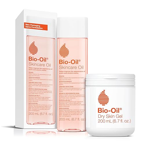 Bio-Oil Aceite para el cuidado de la piel con gel de piel seca Bio-aceite hidratante de piel de cuerpo completo