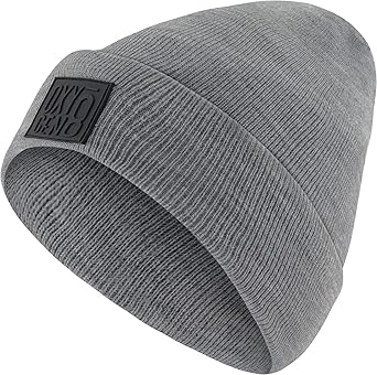 Beanie Hats for Men Women Soft & Stretchy Toboggan Hats Cuffed Skull Knit Winter Hats Men & Womens Beanie Cap