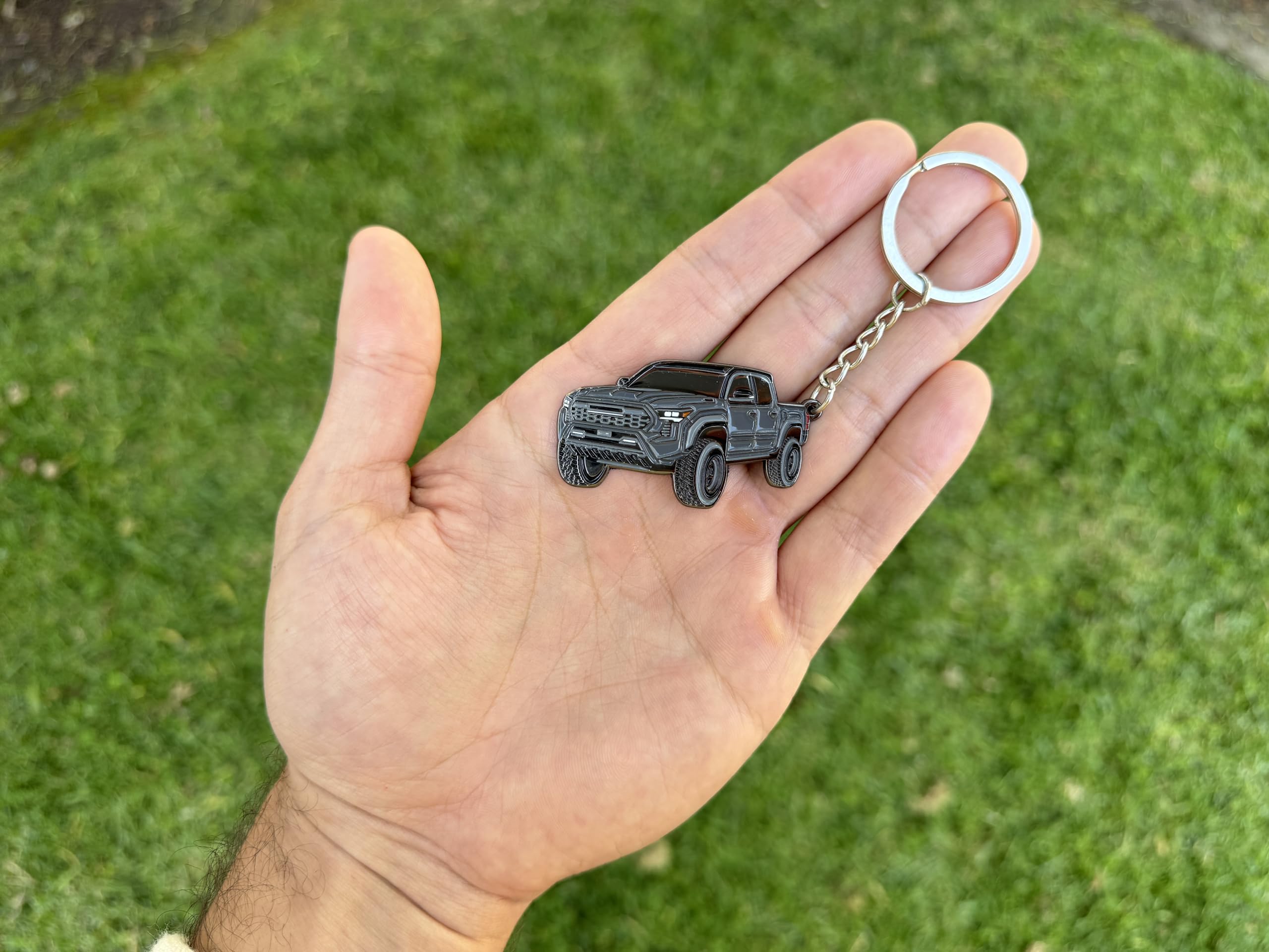FOUR WHEEL BEAST Tacoma Keychain 2024 Tacoma Accessories 2016-2024 mods 4th Gen Cool Key Chain Fob Cover Toy Truck (Underground)