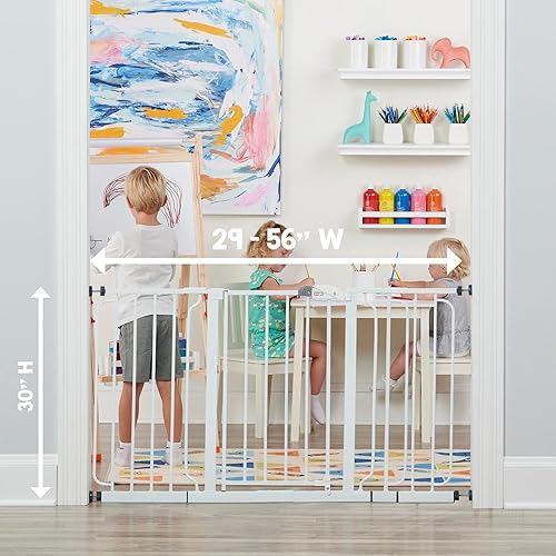 Miniatura 2 de Regalo extra ancha puerta de Seguridad Blanco