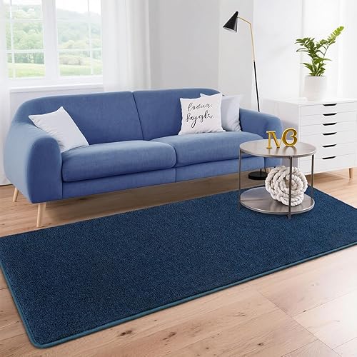 Vista 30 de DweIke Alfombras modernas para sala de estar, dormitorio, alfombra gris gruesa de espuma viscoelástica de 4 x 6 pies, alfombra súper suave