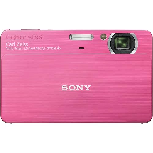 Sony Cybershot DSC-T700 10MP Digital Camera with 4x Optical Zoom with Super Steady Shot Image Stabilization (Pink)