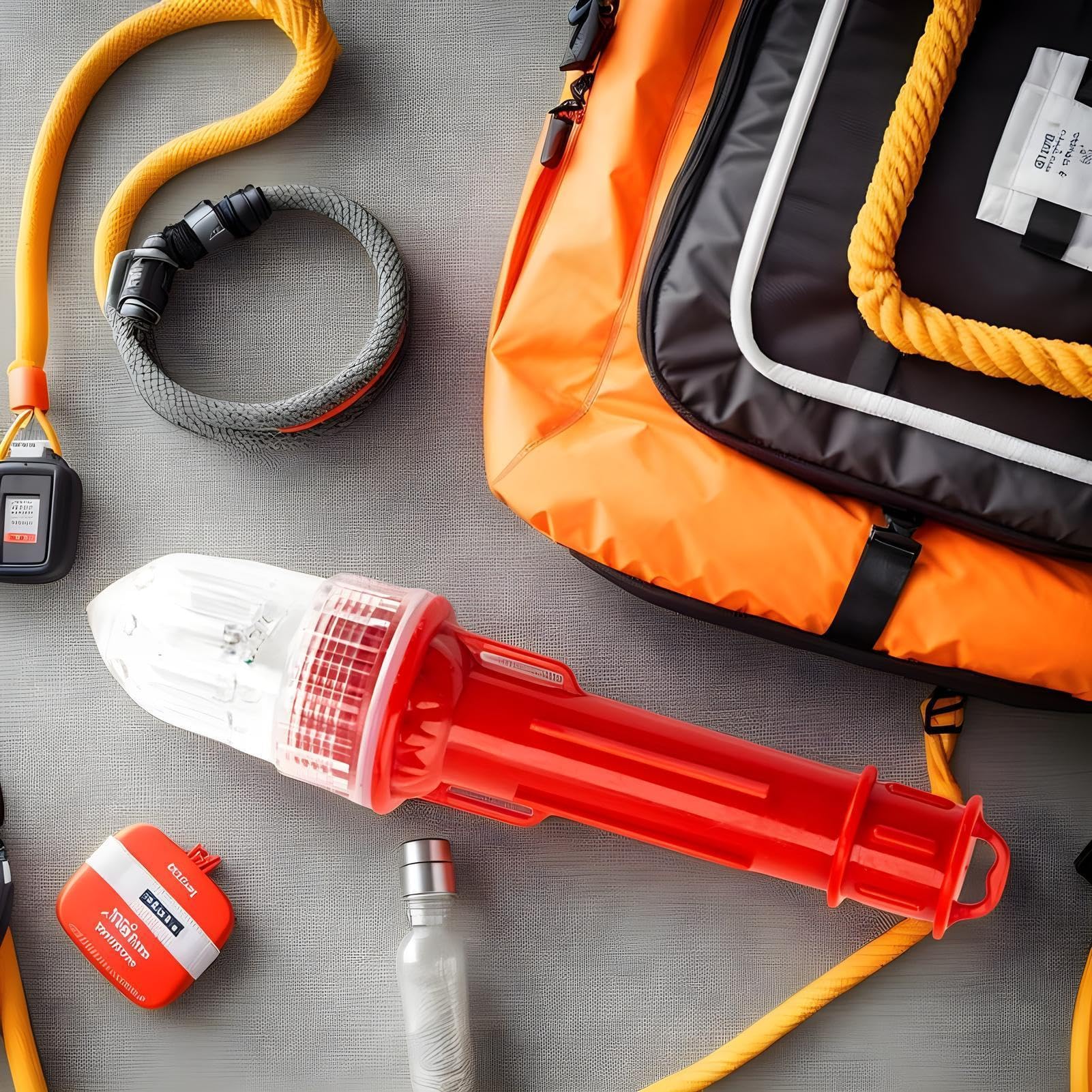 Marine Sicherheitsfackeln,2 Stück Warnlicht für Boote | Intelligente Marine-Signal-Leuchtraketen,für Rafting, Angeln, Segeln, Kajak, Binnenseen, Flüsse, Yachten, Küstengewässer und Offshore-Gewässer