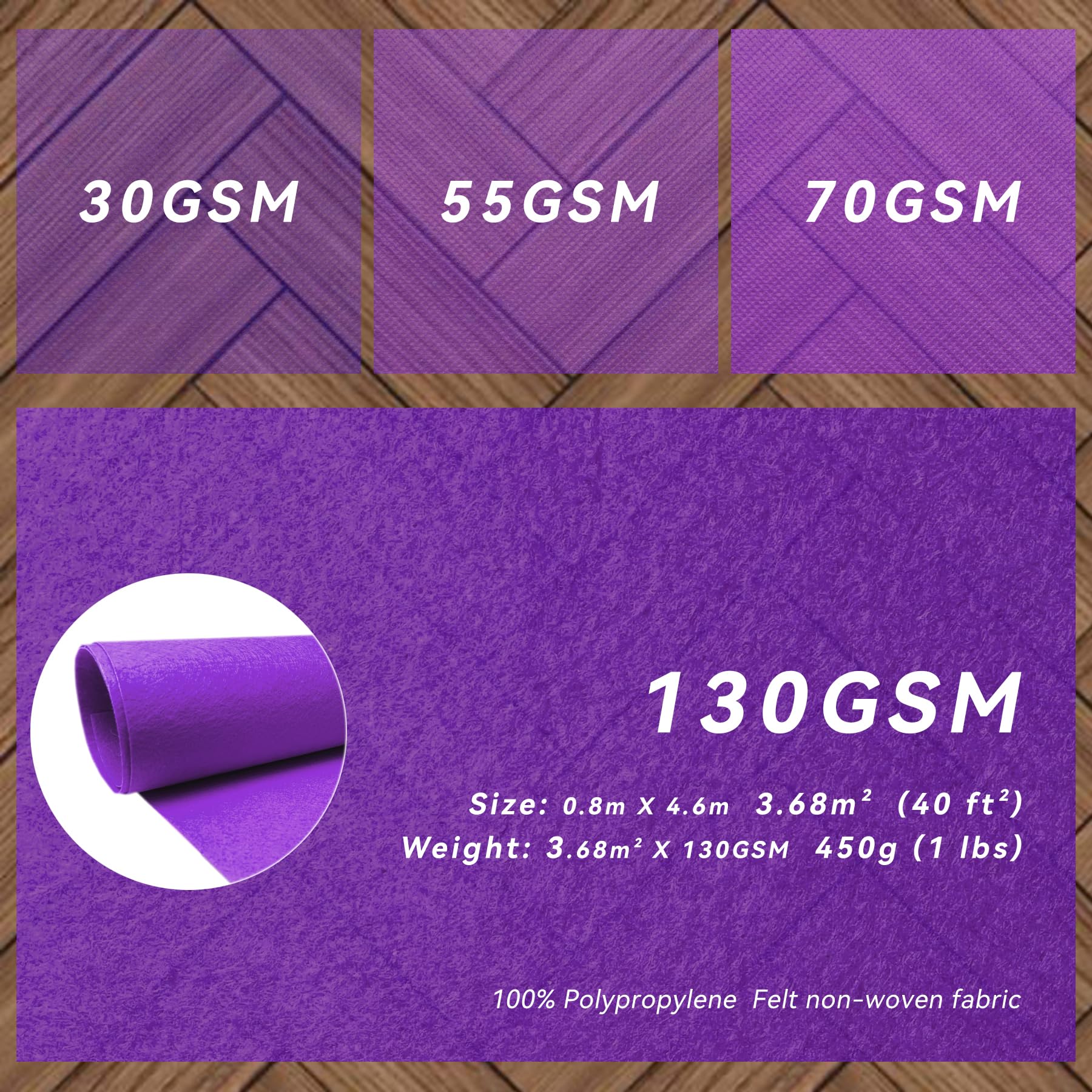 Amazon.com: EZLucky Purple Carpet Runner for Party, 2.6X15ft