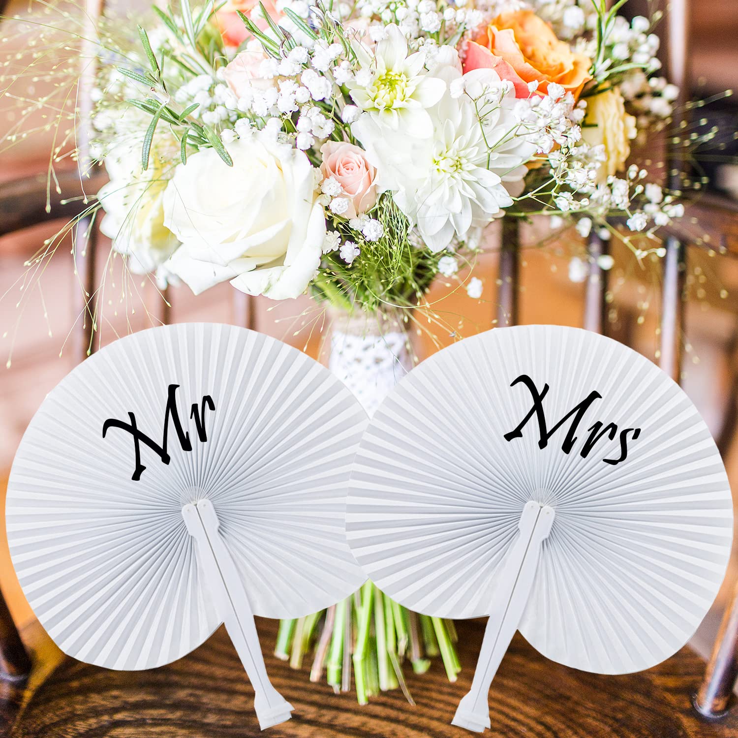 48 Stk Fächer Hochzeit,Vintage Weiß Liebe Herz Handfächer Faltfächer Papierfächer Hochzeitsfächer für Abkühlung im Sommer,Hochzeitsdeko,Gäste Geschenk,DIY,Geburttag,Party,Fotografie,Wand Dekoration