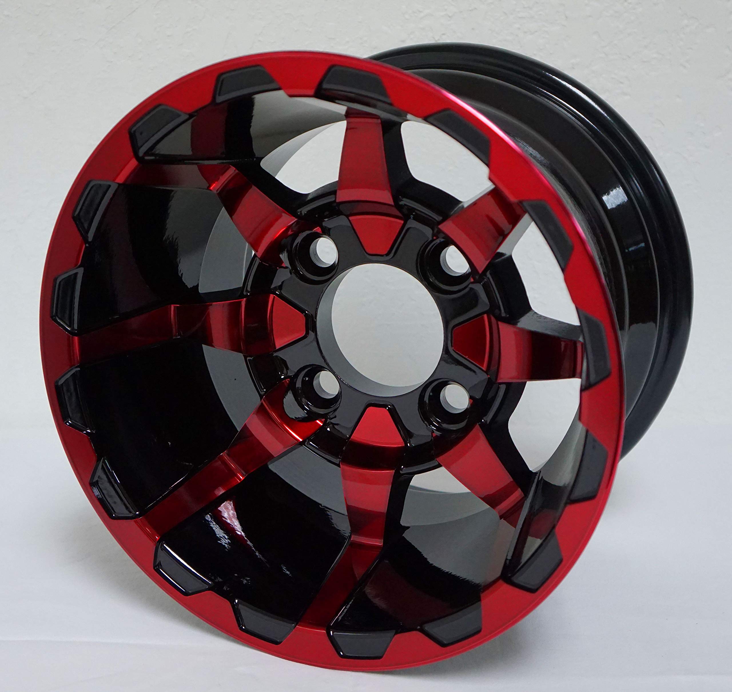 Amazon.co.jp: VORTEX ゴルフカートホイール 10インチ グロス