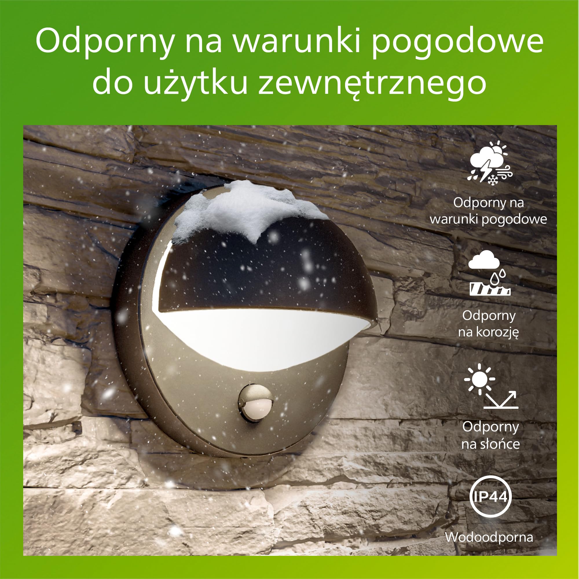 Philips myGarden Kinkiet Czerwiec antracytowy