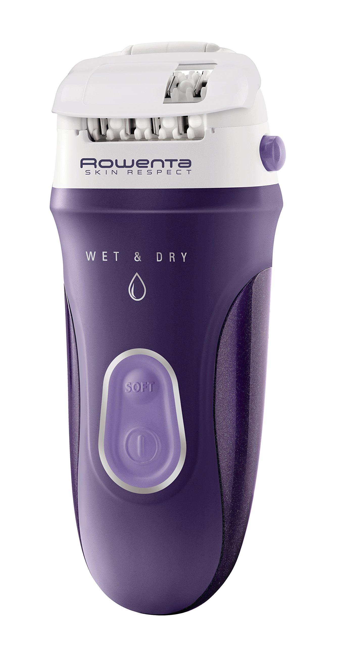 Rowenta EP8050 Skin Respect elektryczny depilator dla kobiet Wet&Dry, z 5 akcesoriami i technologią, która szanuje skórę, z 5 akcesoriami