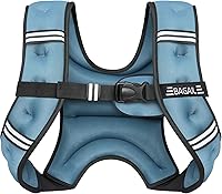 Vista 26 de BAGAIL Chaleco con peso de 5, 8, 10, 12, 15, 20, 25, 30 lbs, para caminar y perder peso, reflectante, con bolsa para teléfono, para mujeres