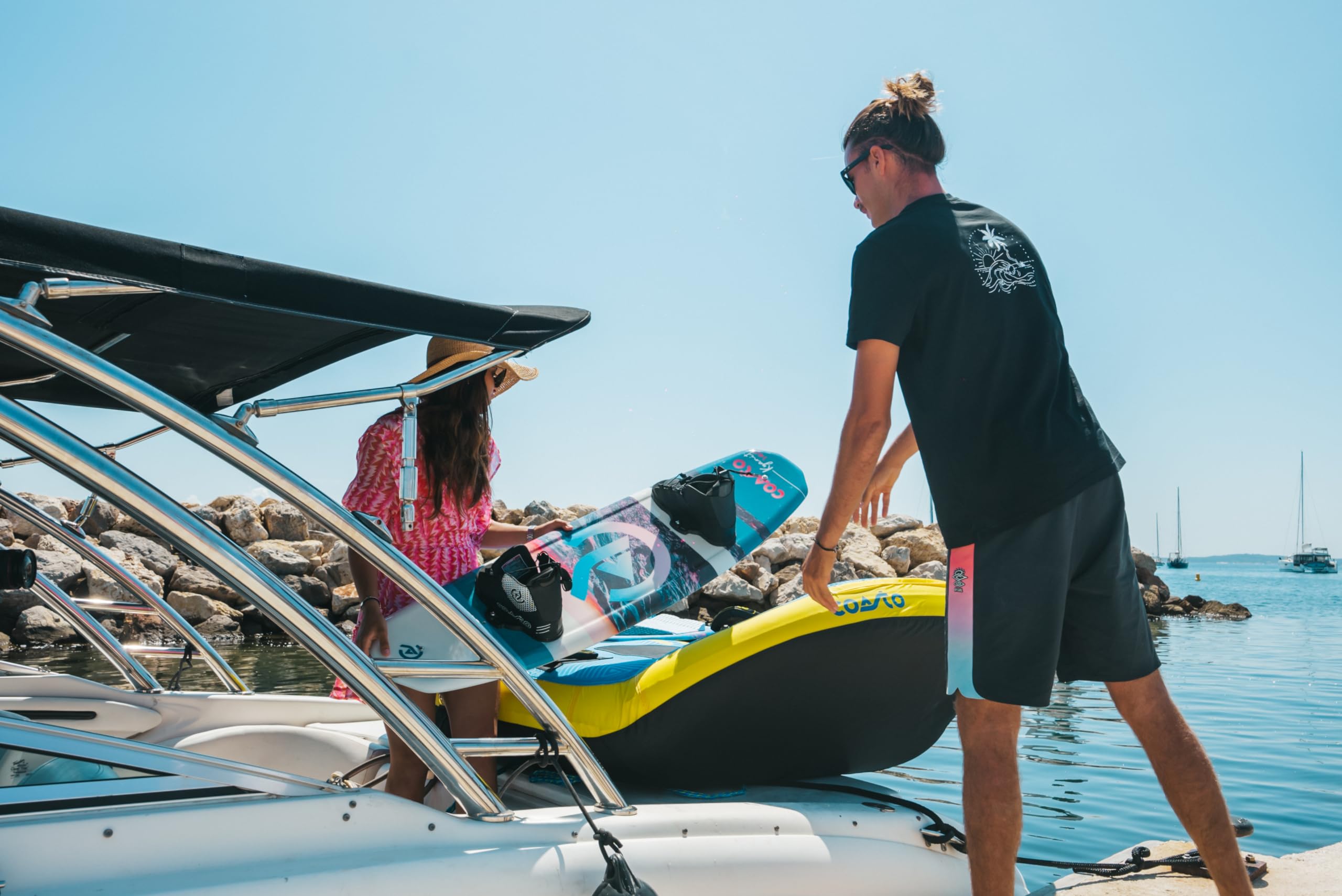 COASTO - PB-CWKBTOPAZ Wakeboard Coasto Topaz 140 – leicht, bequem und praktisch