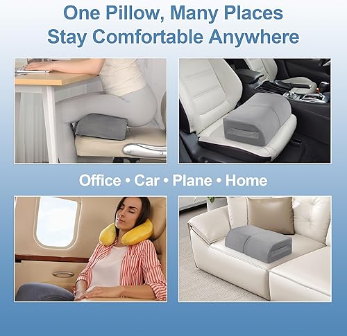 Miniatura 7 de HOMBYS Almohada plegable BBL para después de la cirugía, almohada brasileña de gran tamaño con asa de transporte, almohada de dormir BBL para