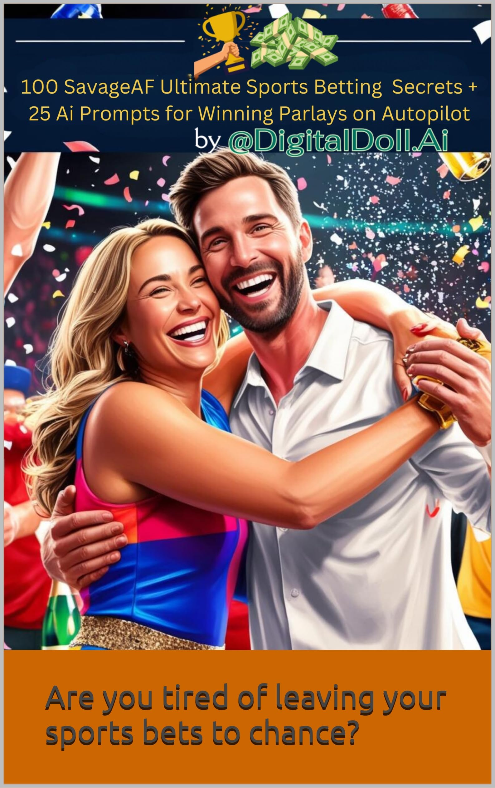 100 SavageAF Ultimate Sports Betting Secrets + 25 Ai Prompts for Winning Parlays on Autopilot by @DigitalDoll.Ai: Are you tired of leaving your sports bets to chance? (English Edition)