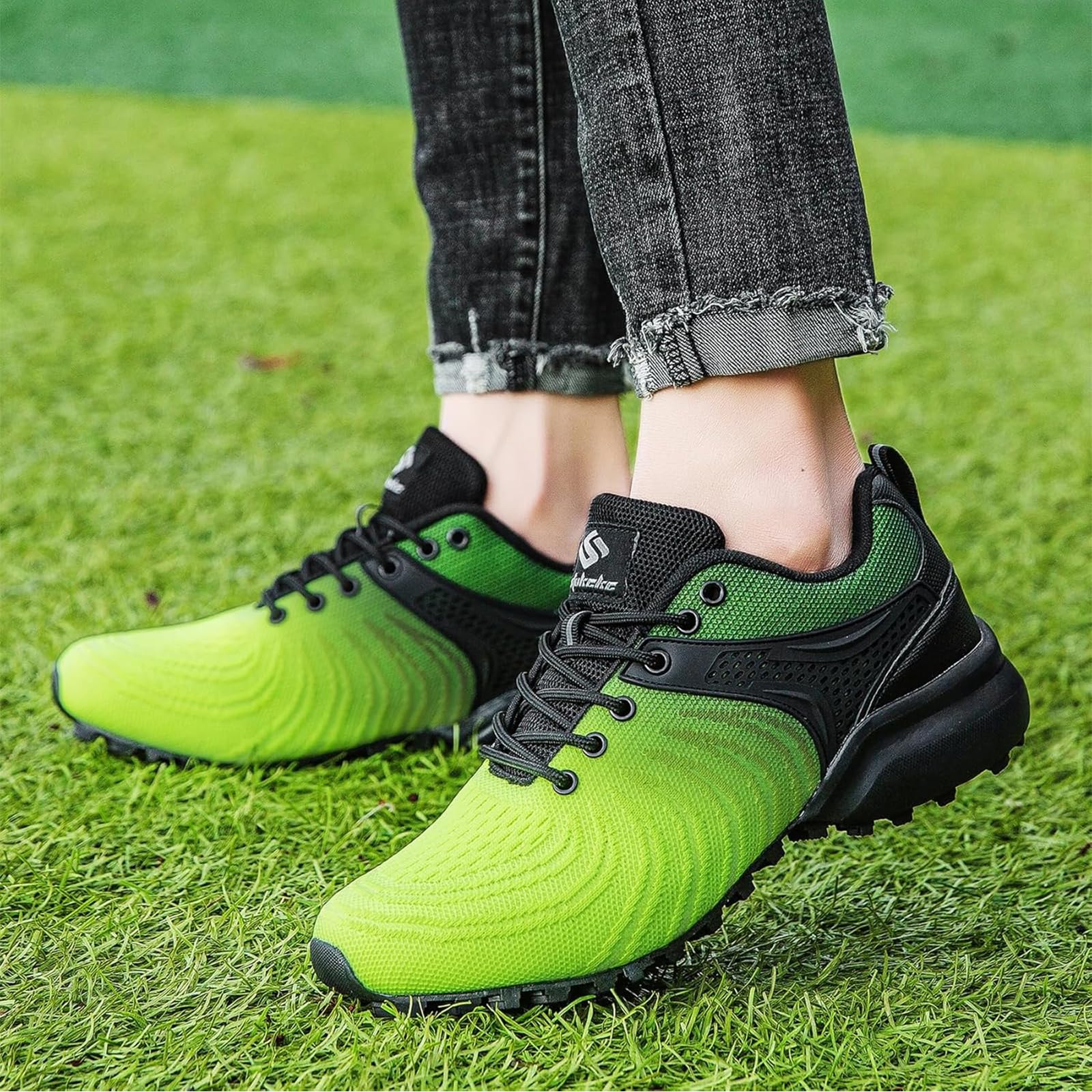Zapatillas de Trail Running Hombre Zapatillas de Trekking Zapatos de Senderismo Ligero Antideslizantes Deportes Zapatos de Trail Running