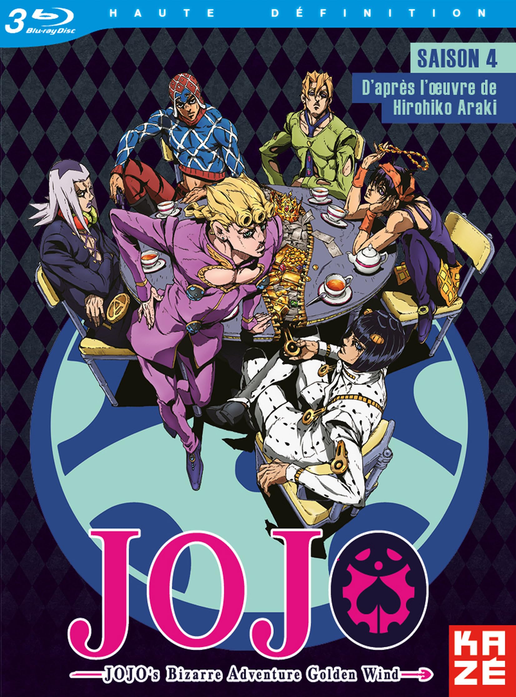 Jojo's bizarre adventure : golden wind, saison 4, partie 1/2