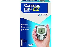 CONTOUR NEXT EZ Blood Glucose Monitoring System: Accurate Readings for Diabetes Management