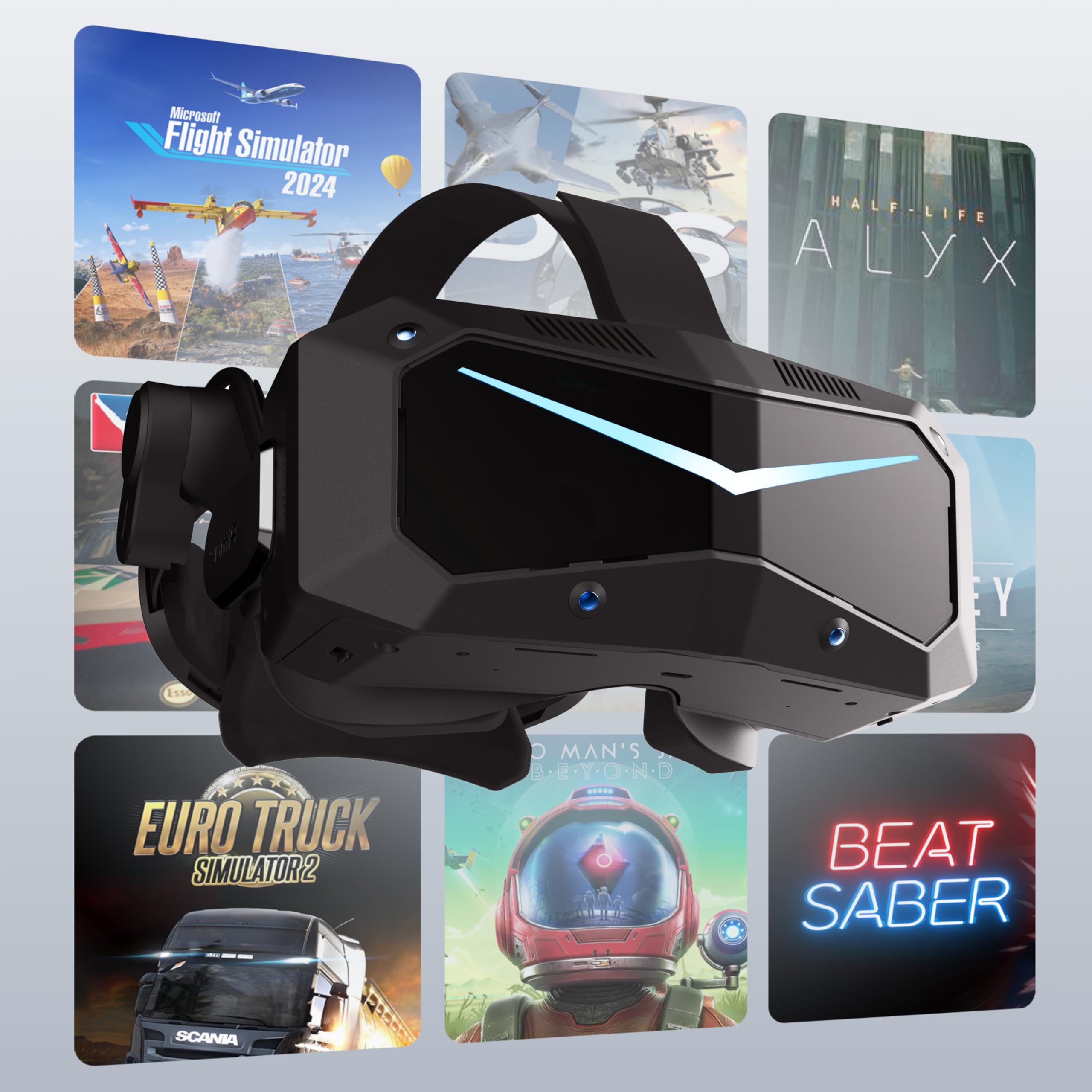 Amazon.co.jp: Pimax Crystal Super VRヘッドセット | フルペイメント