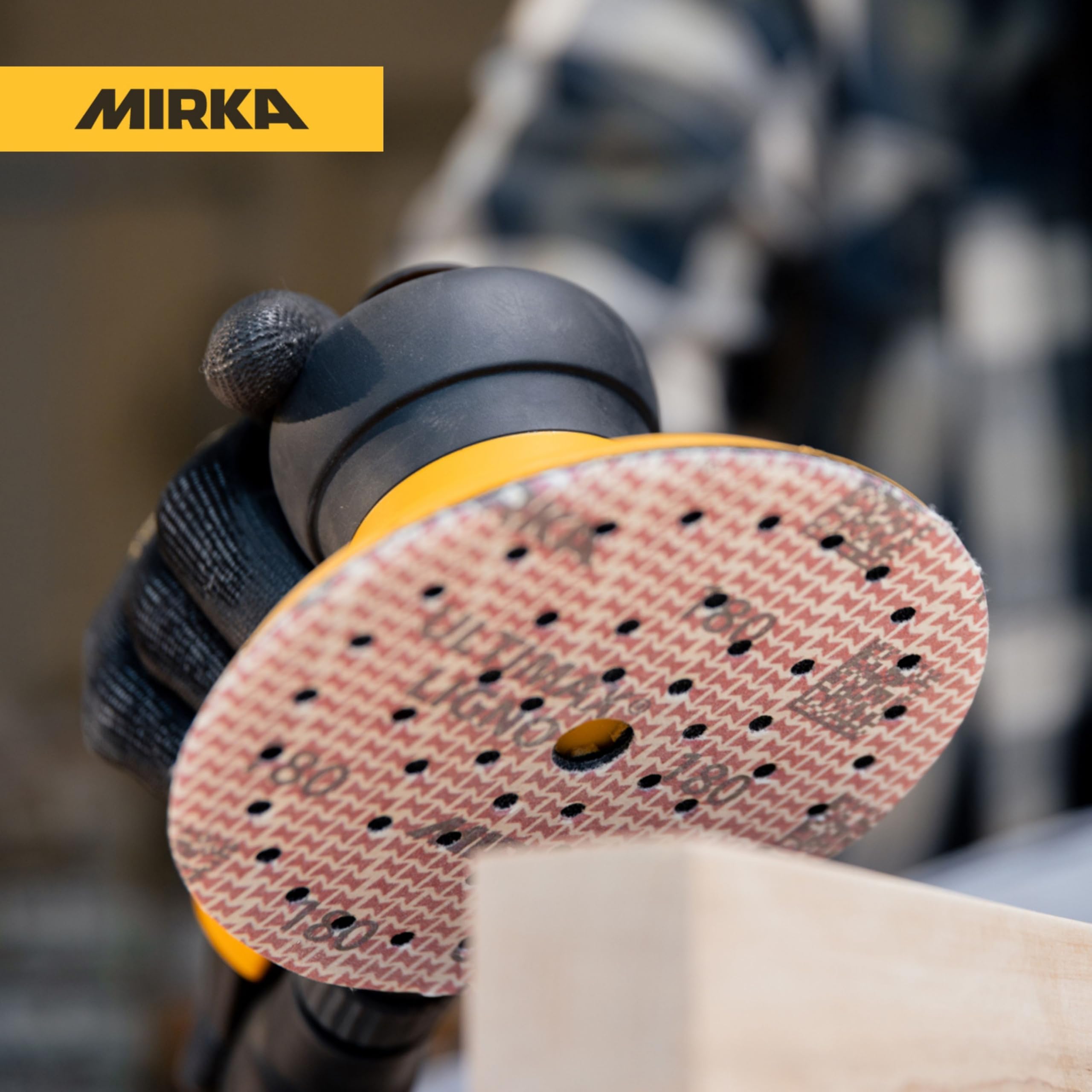 Mirka Ultimax Ligno discos de lija Ø 150mm cierre adhesivo Multifit grano 120 100 piezas
