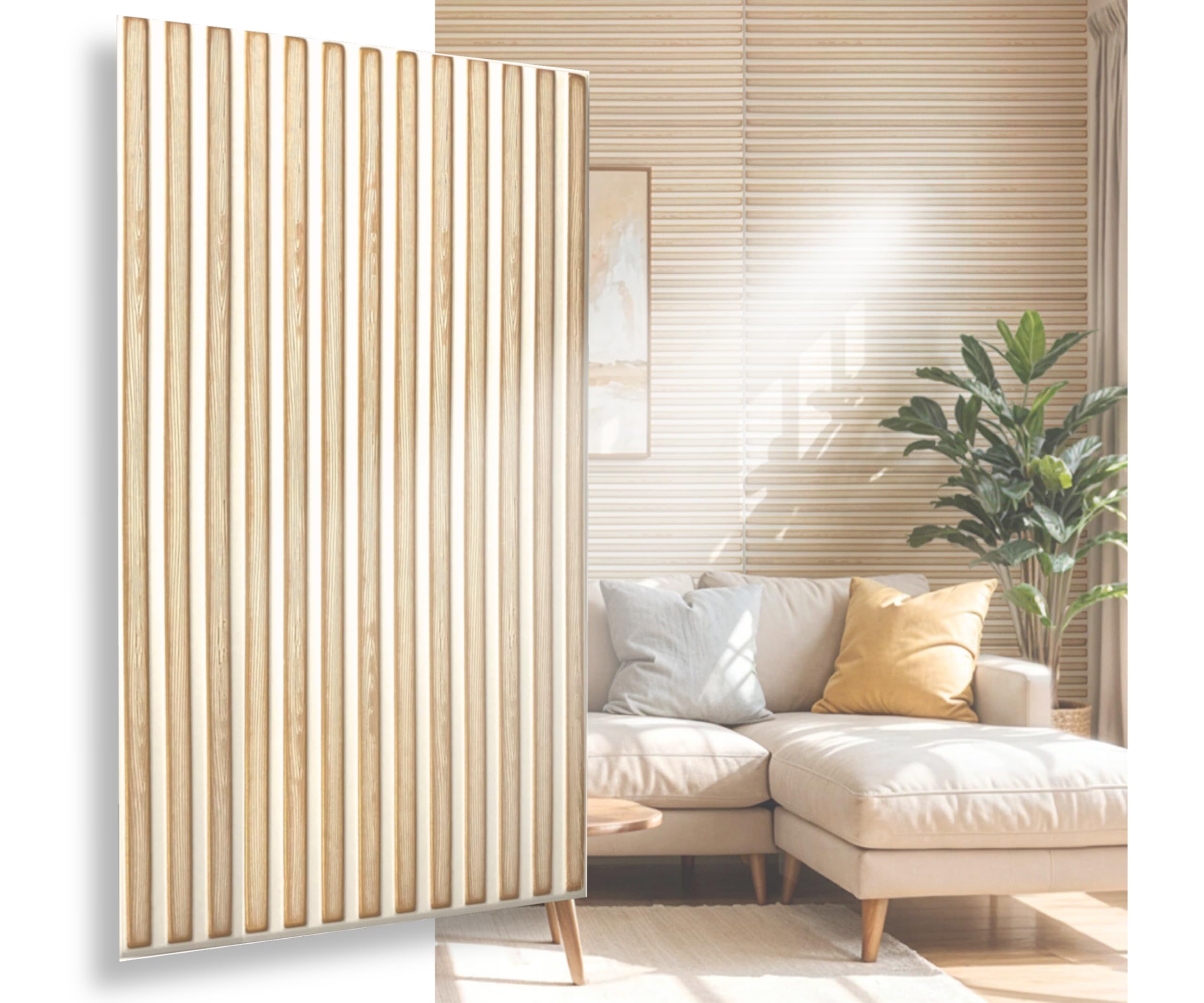 3D-panelen, polystyreen, plafondpanelen, 3D-wandpanelen, piepschuim decors, plafonds, wandbekleding, 3 mm dik - 100 cm x 50 cm / 18m² - 36 stuks (grijs 107 03