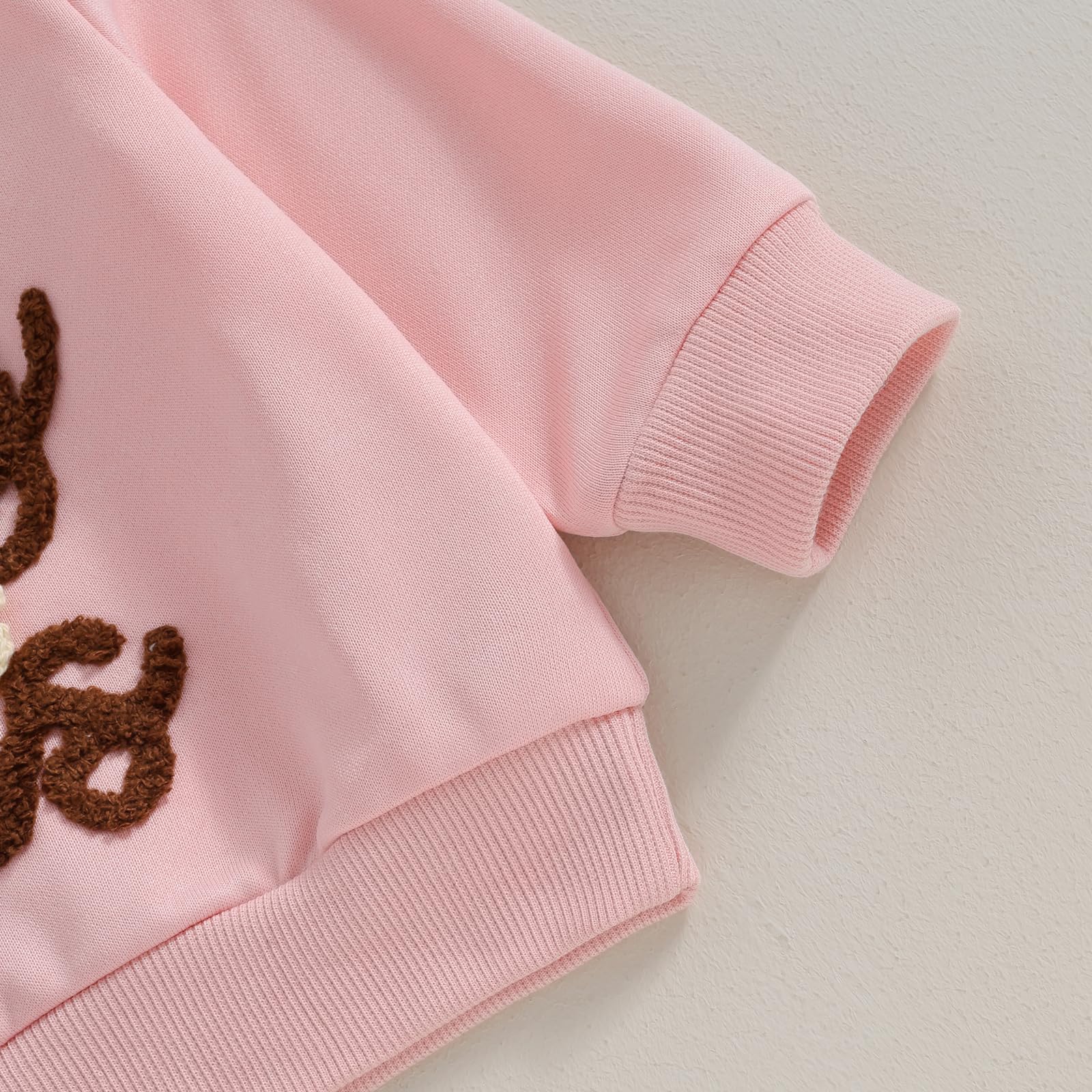 Bébé Fille Sweat-Shirt Sœurs Bébé Fille Lil/BIG Sis Sweat-Shirt Sweat-Shirt De La Sœur Lettres À Manches Longues Broderie Automne Sweatshirt Body Big Sister Little Sister Outfits