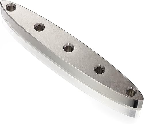 Muelle de acero inoxidable (sostiene elegantemente pantallas de hasta 5 tapas giratorias) - Tops giratorios de fama mundial