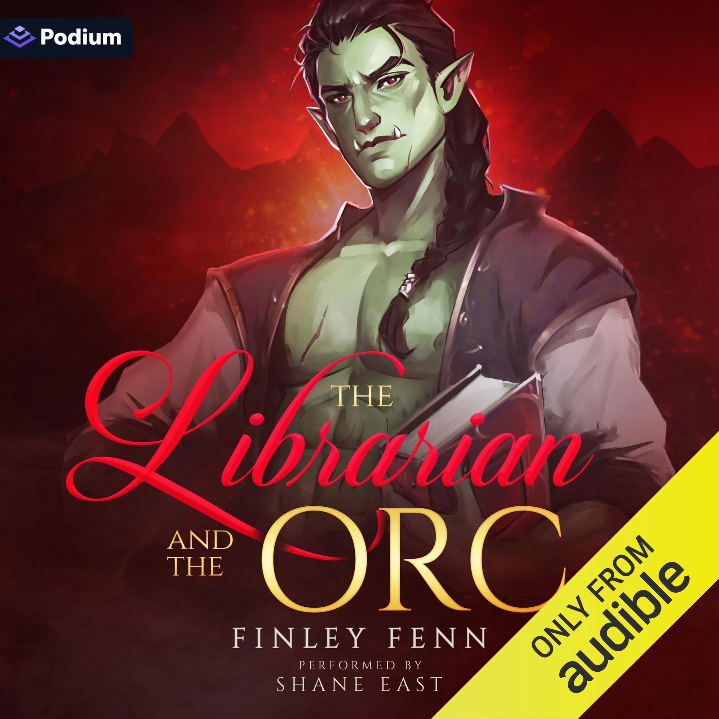 Cover art for The Librarian and the Orc