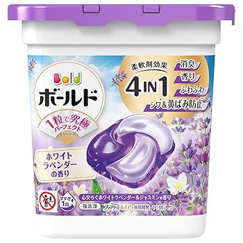 Amazon.co.jp: ボールド 洗濯洗剤 ジェルボール 4in1 心安らぐ