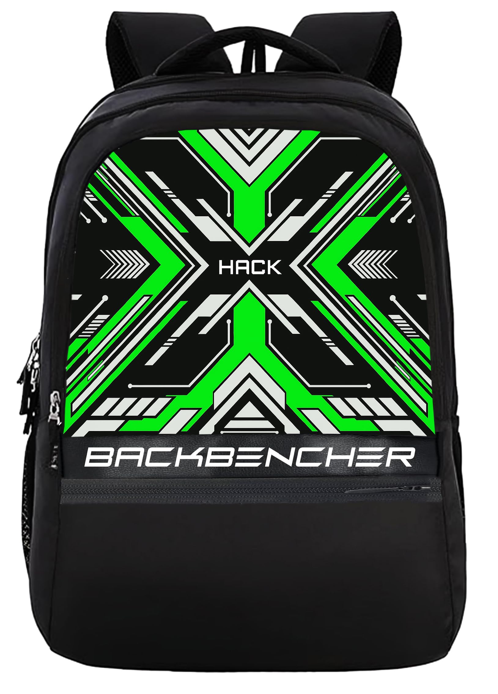 Hack Backbencher Unisex School Bag/ 15.6 inch Laptop Backpack/College Bagpack/Office Back Packed for Men Women | School Bags for Boys Girls with Small Pockets & Laptop Compartment \-image-24