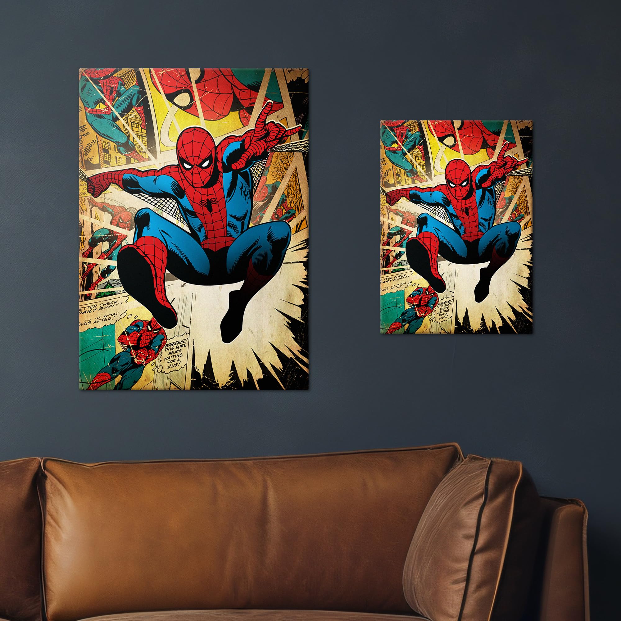 Amazon.com: Displate Metal Poster Marvel Spider-Man Wall Art M