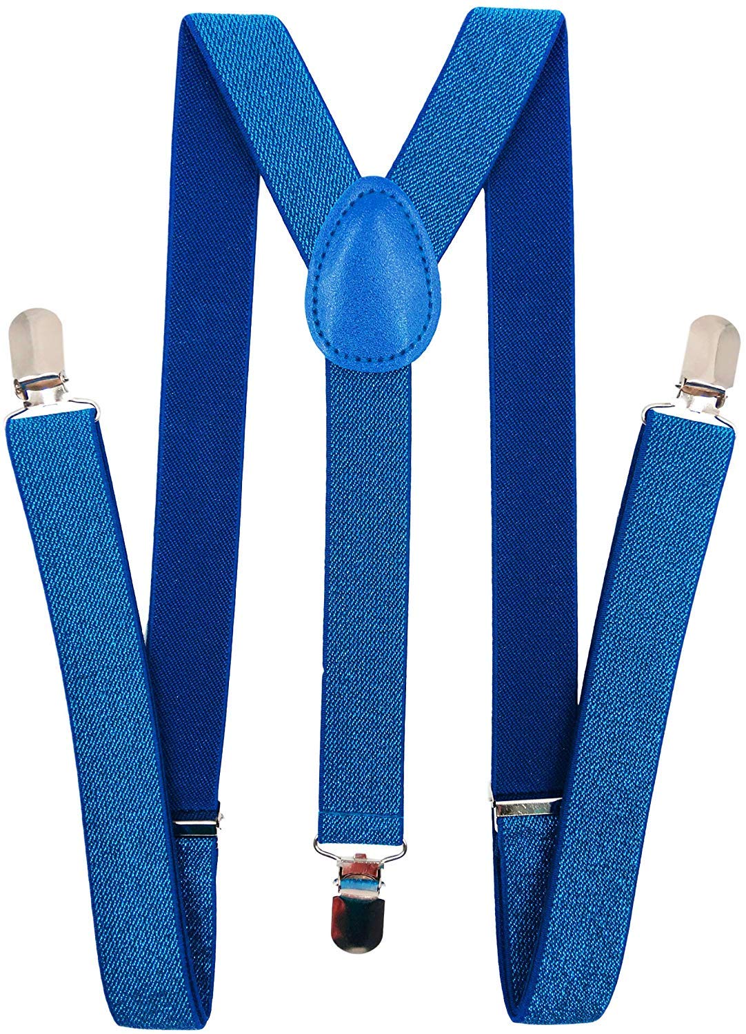 Suspenders for Women and Men | Elastic, Adjustable, Y-Back | Pant Clips, Tuxedo Braces