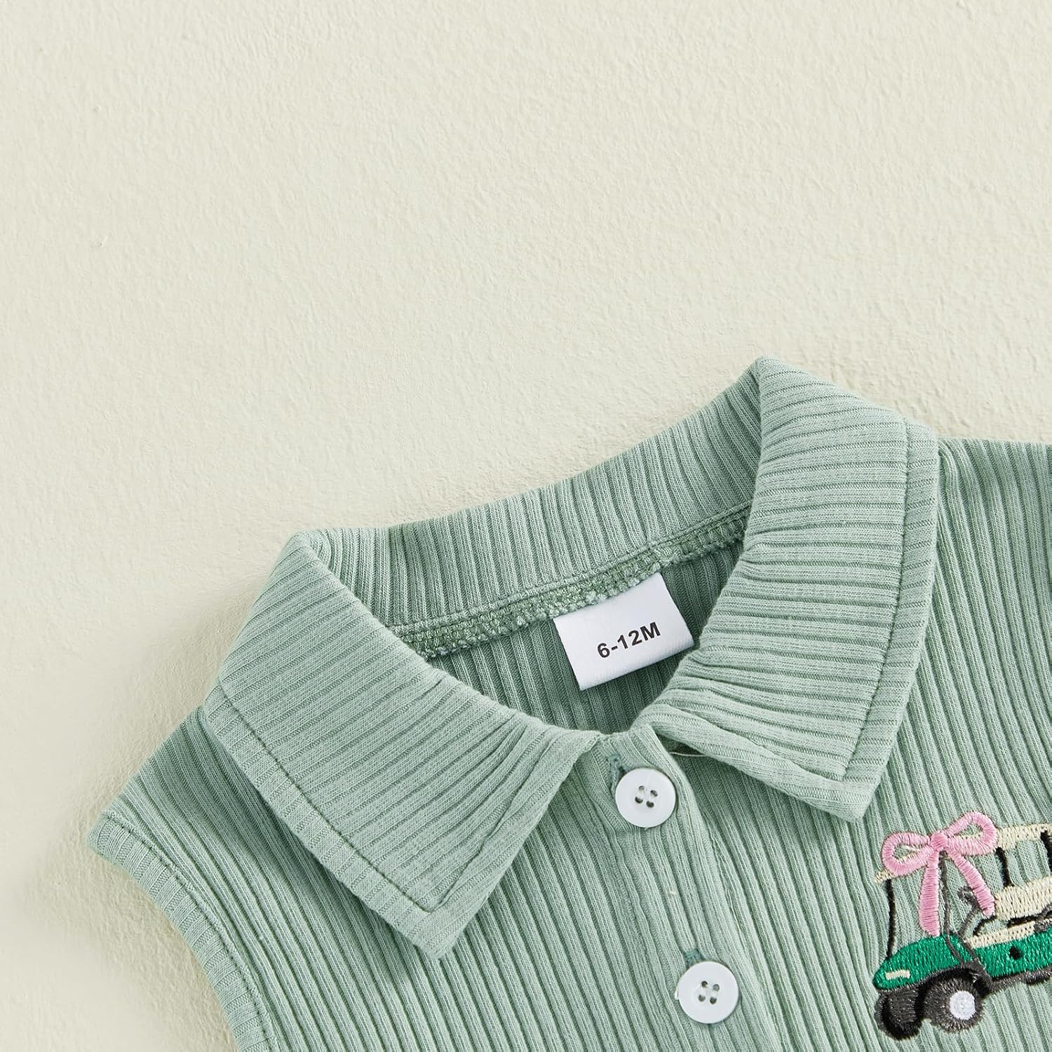 Toddler Baby Girl Golf Outfits Hole In One Golf Embroidery Polo Shirts Sleeveless Tank Mini Skirt Set Summer Clothes